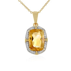 Collier en argent et Citrine