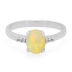 Bague en argent et Opale d’Indonésie