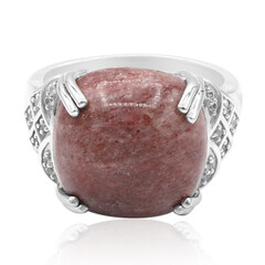 Bague en argent et Thulite