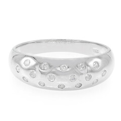Bague en argent et Zircon