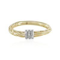 Bague en or et Zircon (Ornaments by de Melo)