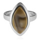 Bague en argent et Pierre de feu (dagen)