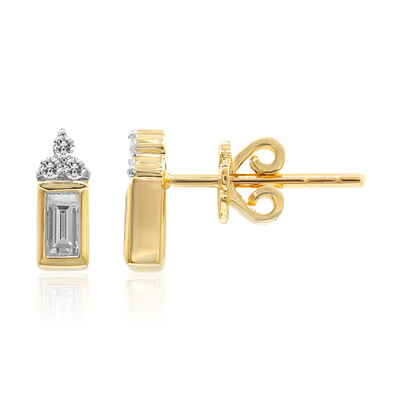 Boucles d'oreilles en or et Diamant SI1 (G) (Annette)