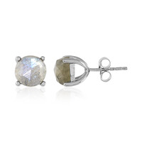 Boucles d'oreilles en argent et Labradorite