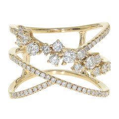 Bague en or et Diamant I1 (H) (CIRARI)