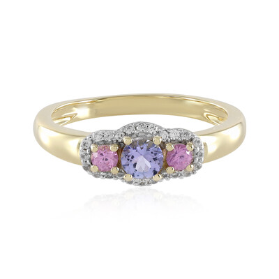 Bague en or et Tanzanite