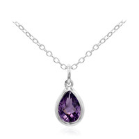 Collier en argent et Améthyste