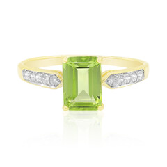 Bague en or et Péridot