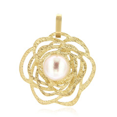 Pendentif en or et Perle de culture d'eau douce