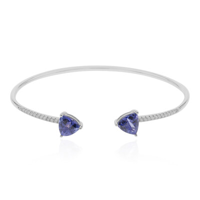 Bracelet en or et Tanzanite AAA (CIRARI)