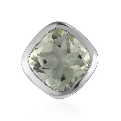 Pendentif en argent et Améthyste verte (MONOSONO COLLECTION)