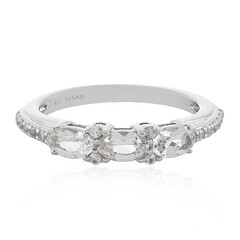 Bague en argent et Danburite