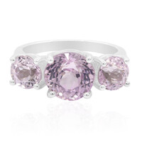 Bague en or et Kunzite du Brésil