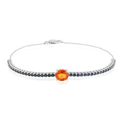 Bracelet en or et Saphir orange de Ban Ka Cha