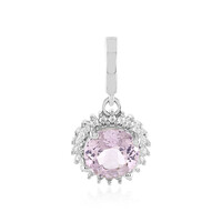 Pendentif en argent et Kunzite