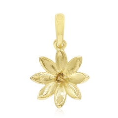 Pendentif en argent et Citrine