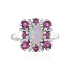 Bague en argent et Opale Welo