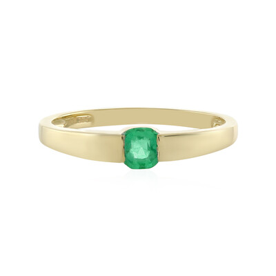 Bague en or et Emeraude de Colombie