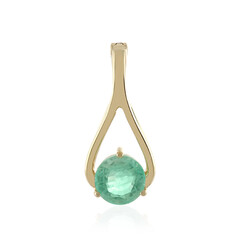 Pendentif en or et Emeraude d'Ethiopie