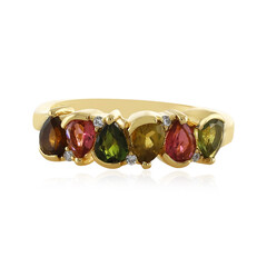 Bague en argent et Tourmaline