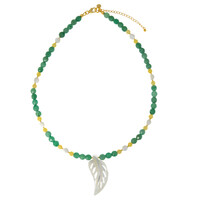 Collier en argent et Nacre