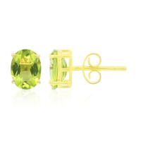 Boucles d'oreilles en argent et Péridot