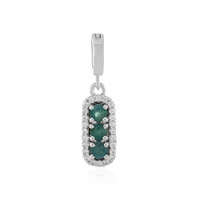 Pendentif en argent et Grandidierite