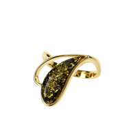Bague en argent et Ambre baltique