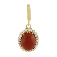 Pendentif en or et Pierre de lune de Kangayam