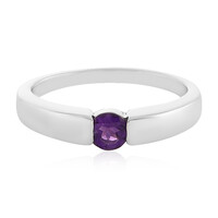 Bague en argent et Améthyste
