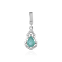Pendentif en argent et Grandidierite