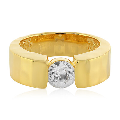 Bague en argent et Zircon (MONOSONO COLLECTION)