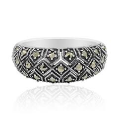 Bague en argent et Marcassite