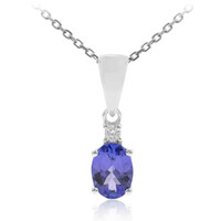 Collier en or et Tanzanite AAA
