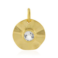 Pendentif en argent et Quartz blanc