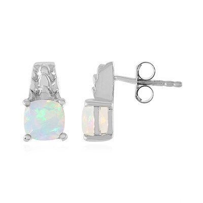 Boucles d'oreilles en argent et Opale Welo