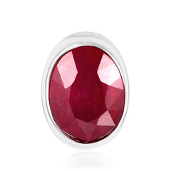 Pendentif en argent et Rubis