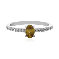 Bague en argent et Sphène