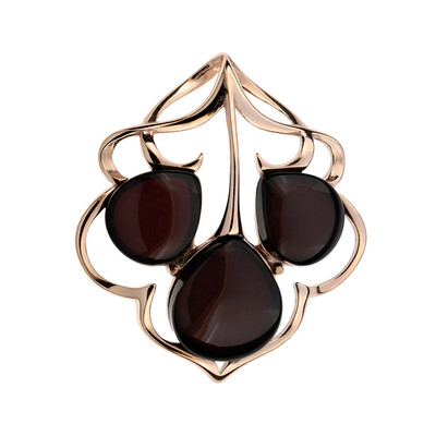 Pendentif en argent et Ambre baltique (dagen)