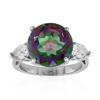 Bague en argent et Quartz mystique