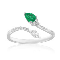 Bague en or et Emeraude de Colombie (CIRARI)