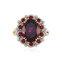 Bague en or et Umbalite AAA (D'vyere)