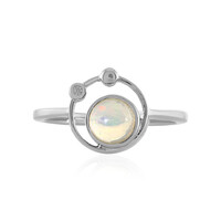 Bague en argent et Opale Welo