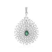 Pendentif en argent et Grandidierite