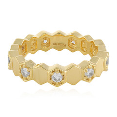 Bague en argent et Zircon