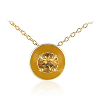 Collier en argent et Citrine