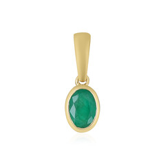 Pendentif en or et Emeraude du Brésil