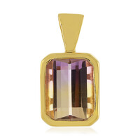 Pendentif en argent et Amétrine