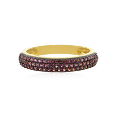Bague en argent et Grenat Rhodolite