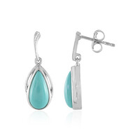 Boucles d'oreilles en argent et Turquoise